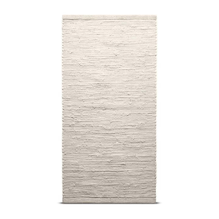 コットンラグ  140x200 cm - desert white (white) - Rug Solid | ラグソリッド