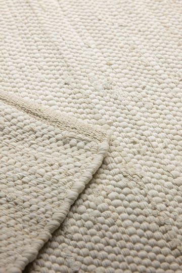 コットンラグ  140x200 cm - desert white (white) - Rug Solid | ラグソリッド