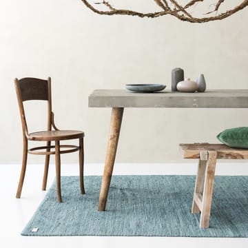 コットンラグ  140x200 cm - dusty jade (mint) - Rug Solid | ラグソリッド