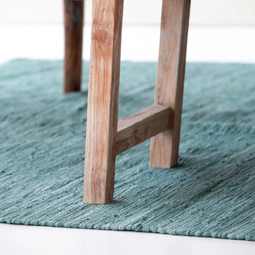コットンラグ  140x200 cm - dusty jade (mint) - Rug Solid | ラグソリッド