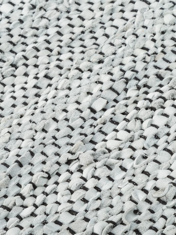 レザー ラグ  140x200 cm - light grey (light grey) - Rug Solid | ラグソリッド