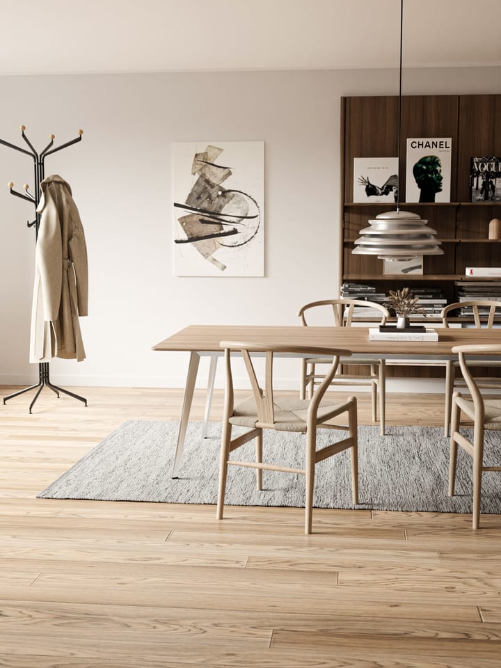 コットンラグ  140x200 cm, light grey (light grey) Rug Solid | ラグソリッド