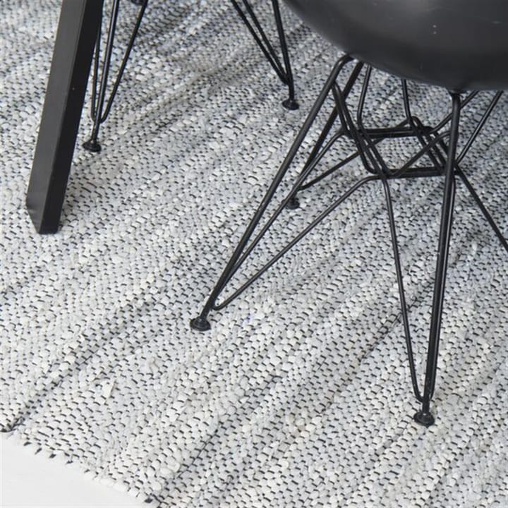 レザー ラグ  140x200 cm, light grey (light grey) Rug Solid | ラグソリッド