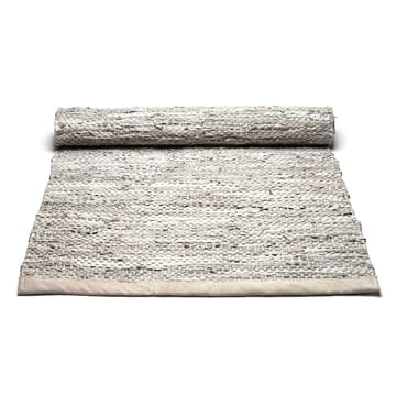 レザー ラグ  200x300 cm - Beige - Rug Solid | ラグソリッド