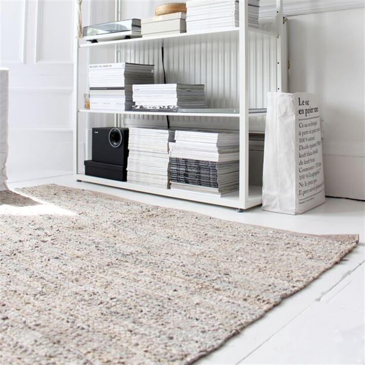 レザー ラグ  200x300 cm, Beige Rug Solid | ラグソリッド
