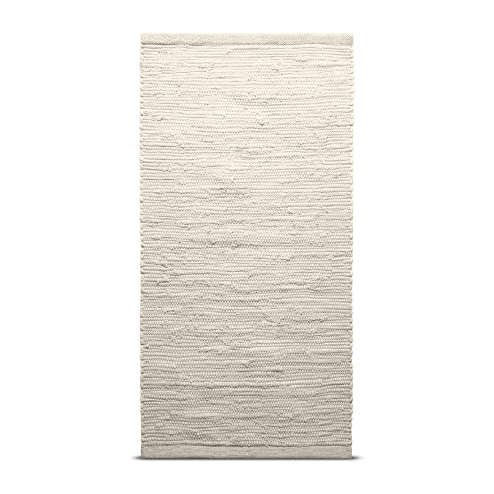 コットンラグ  60x90 cm - desert white (white) - Rug Solid | ラグソリッド