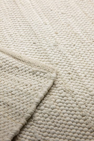 コットンラグ  60x90 cm - desert white (white) - Rug Solid | ラグソリッド