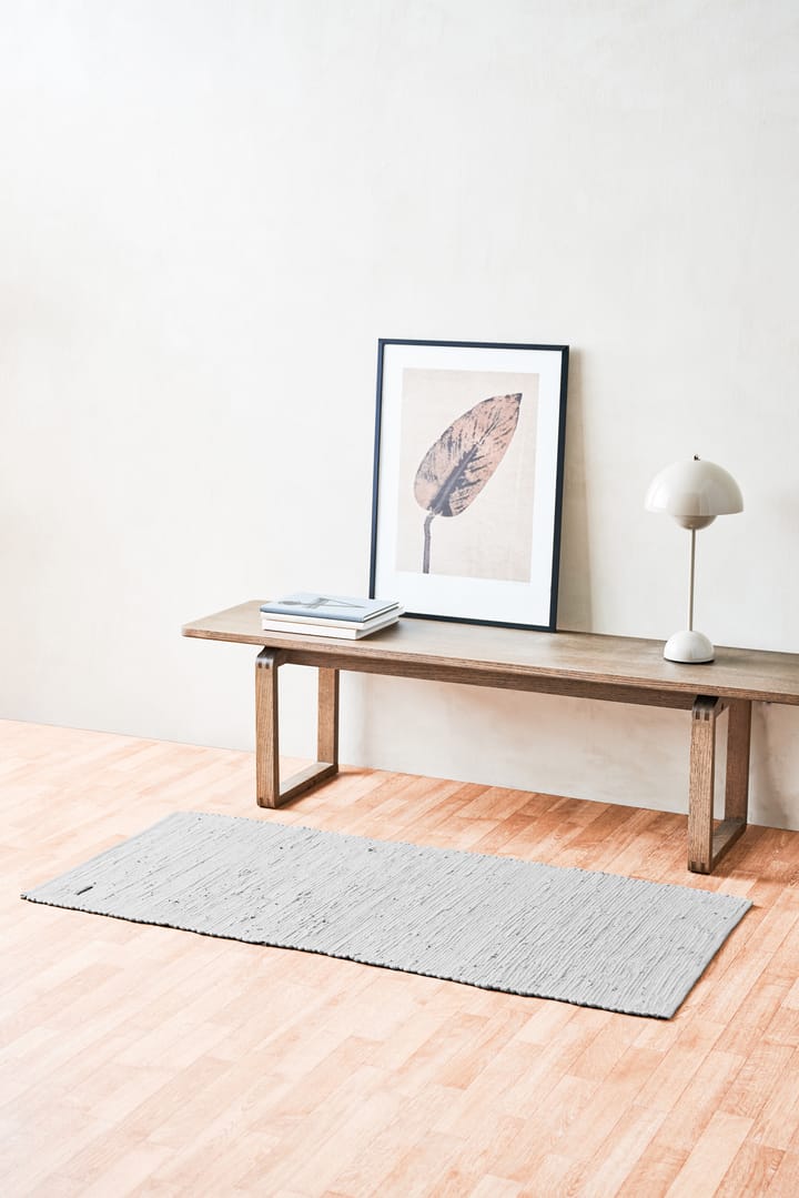 コットンラグ  60x90 cm, light grey (light grey) Rug Solid | ラグソリッド