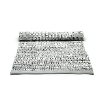 レザー ラグ  60x90 cm - light grey (light grey) - Rug Solid | ラグソリッド