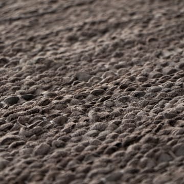 レザー ラグ  60x90 cm - wood (brown) - Rug Solid | ラグソリッド