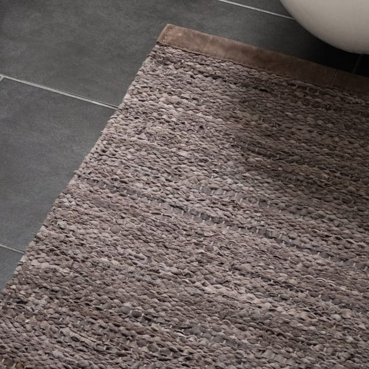 レザー ラグ  60x90 cm, wood (brown) Rug Solid | ラグソリッド