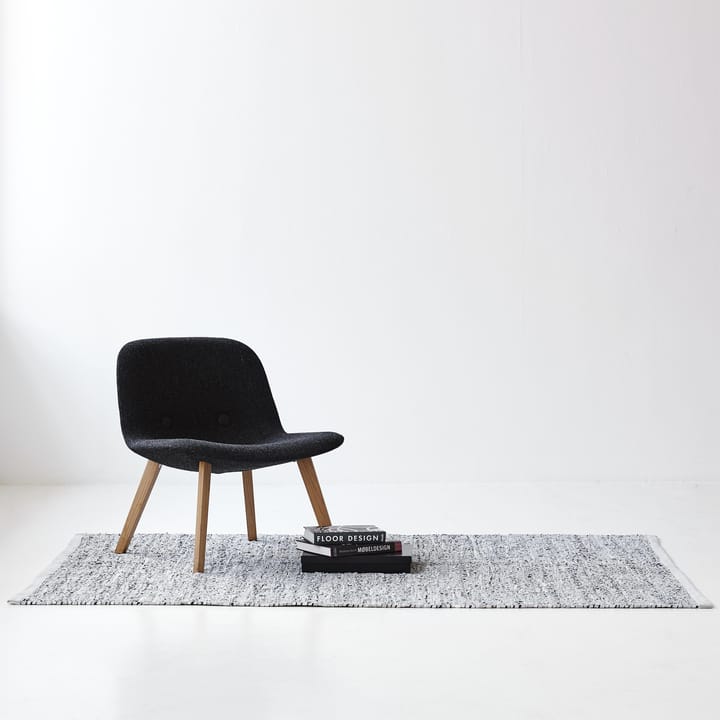 レザー ラグ  65x135 cm - light grey (light grey) - Rug Solid | ラグソリッド