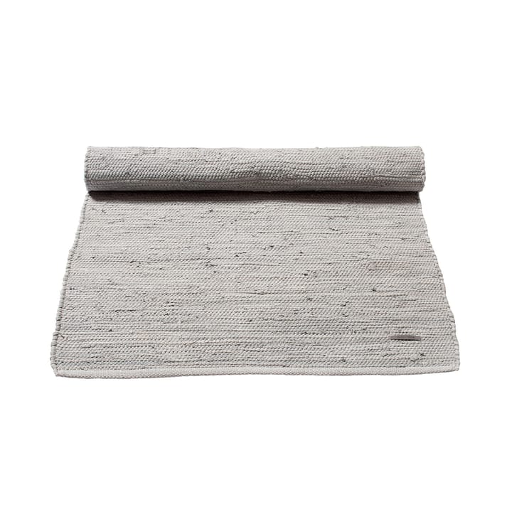コットンラグ  65x135 cm - light grey (light grey) - Rug Solid | ラグソリッド