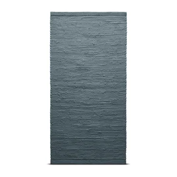 コットンラグ  65x135 cm - steel grey (grey) - Rug Solid | ラグソリッド
