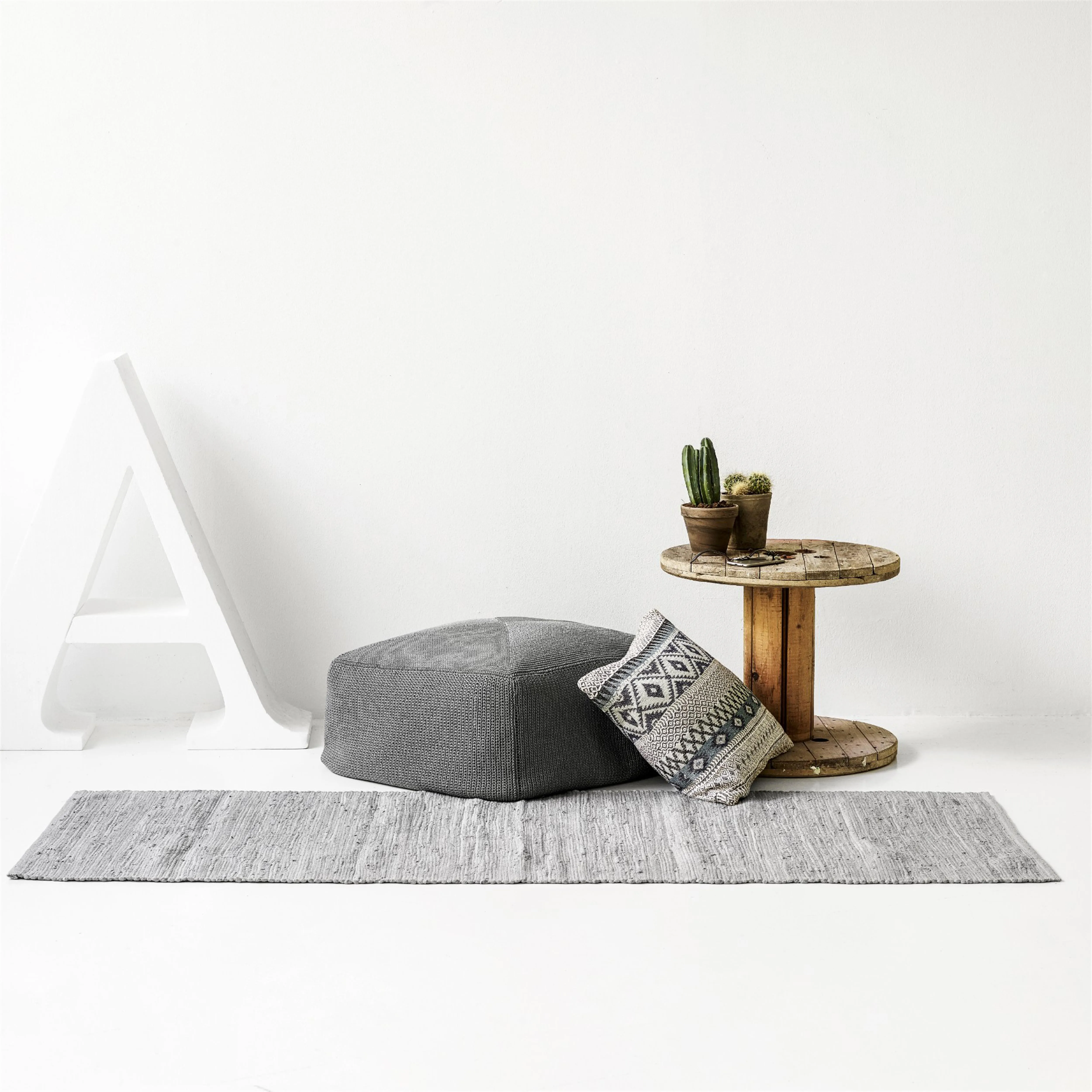 Rug Solid | ラグソリッド からのコットンラグ 75x200 cm - NordicNest.jp
