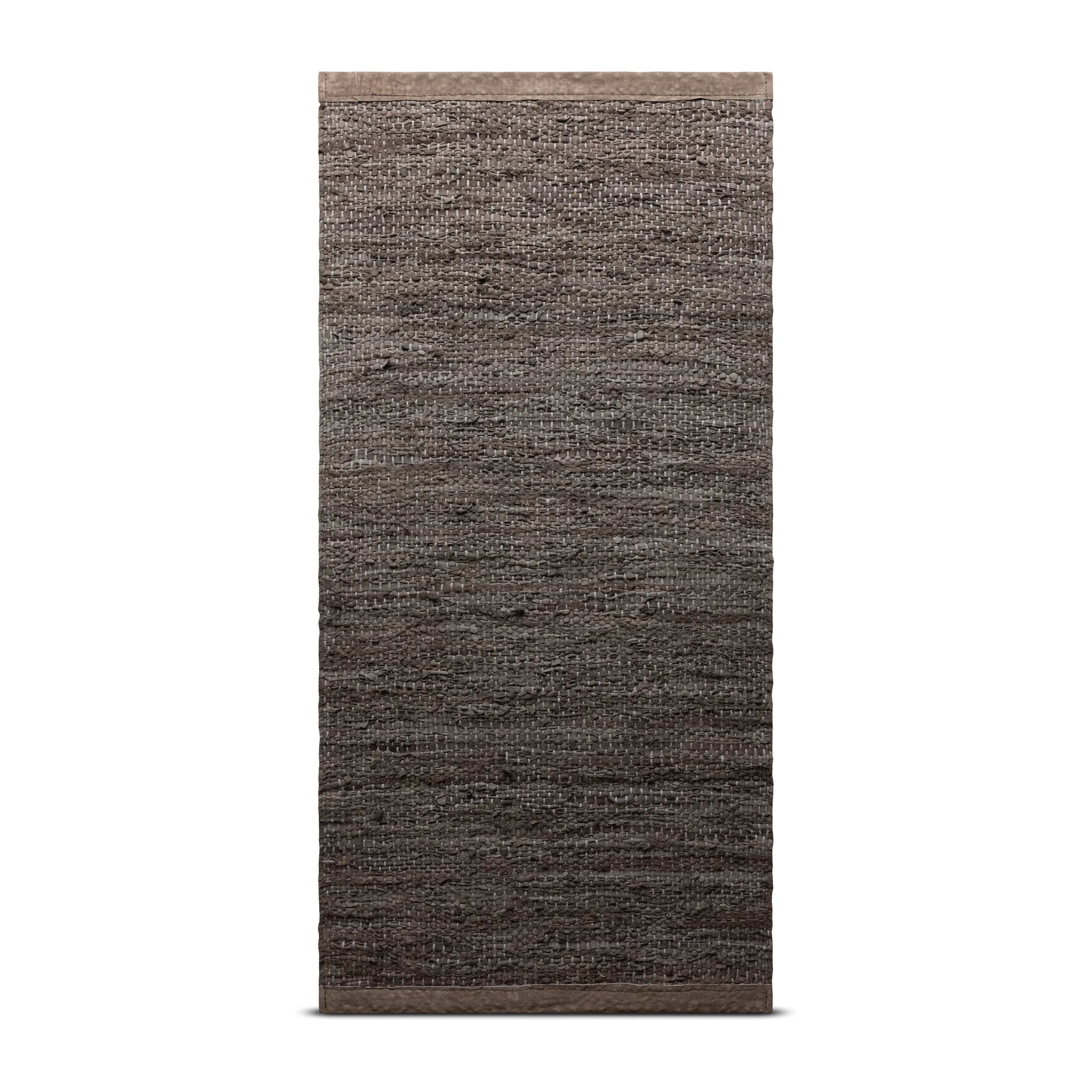レザー ラグ  75x200 cm, wood (brown) Rug Solid | ラグソリッド