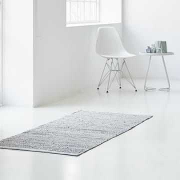 レザー ラグ  75x300 cm - light grey (light grey) - Rug Solid | ラグソリッド