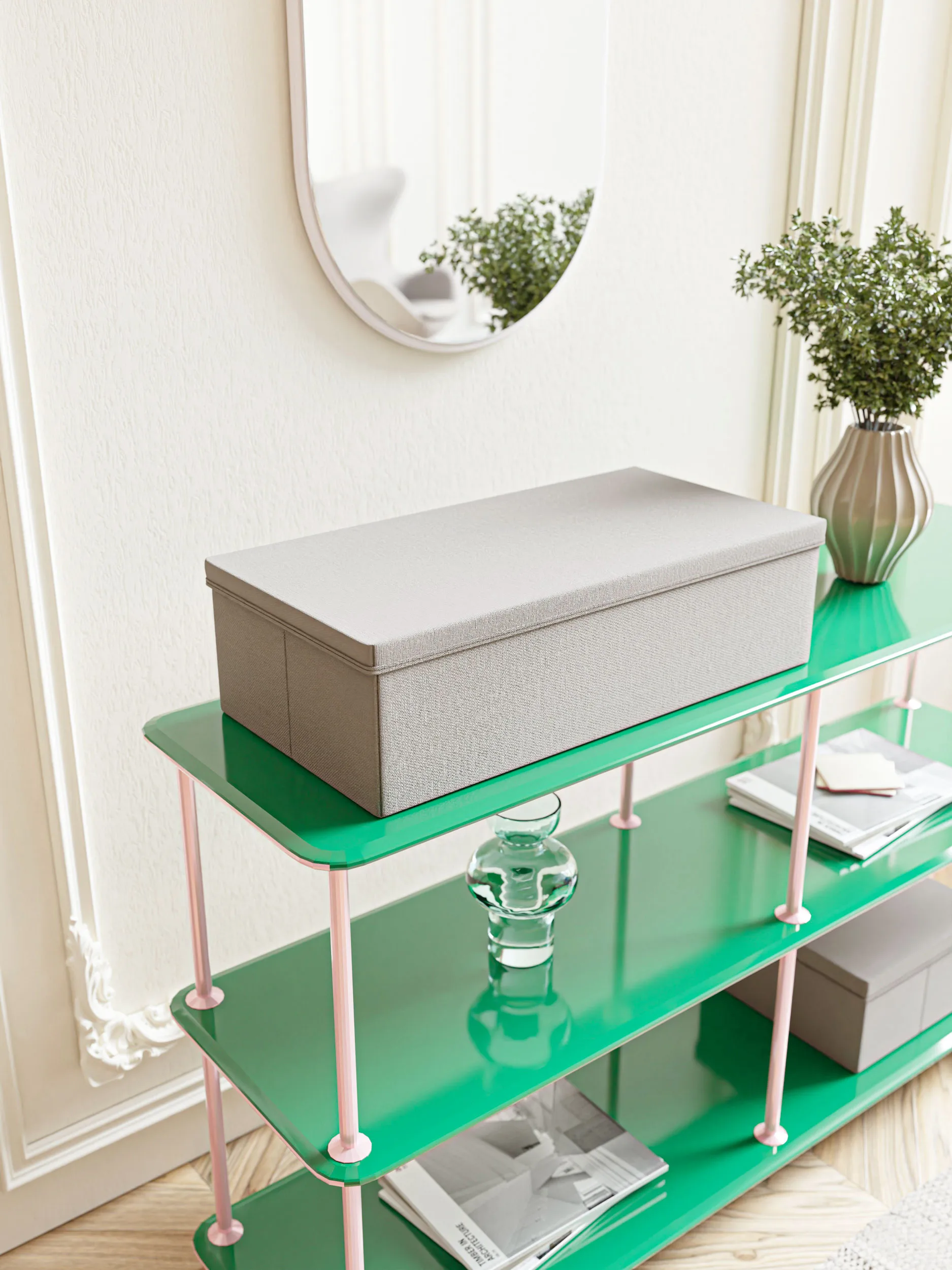 Rug Solid オーガナイザー 60x15x30 cm, Sand Rug Solid | ラグソリッド