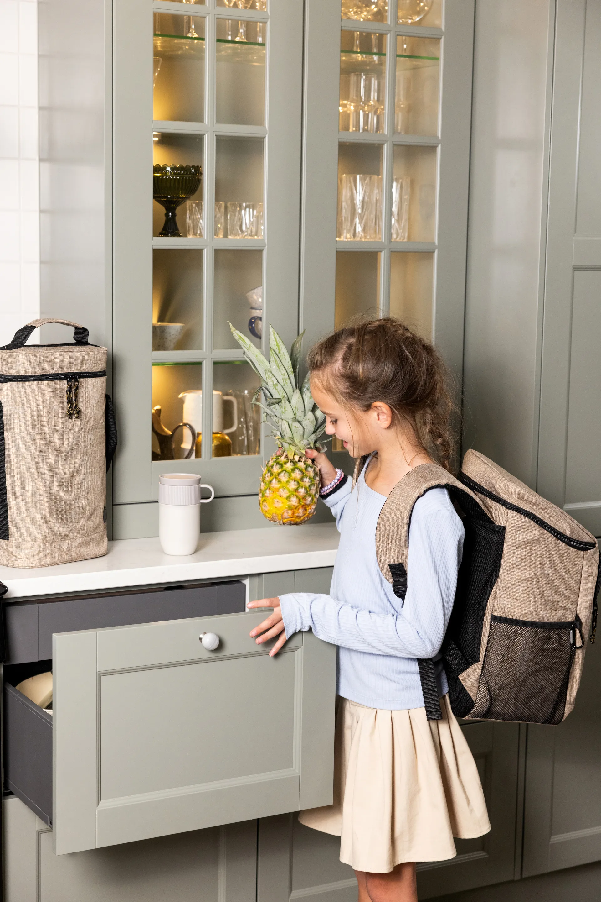 City クーラー バッグ tall 9 L, Beige Sagaform | サガフォルム