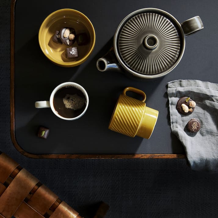 Coffe and More コーヒーマグ, yellow Sagaform | サガフォルム