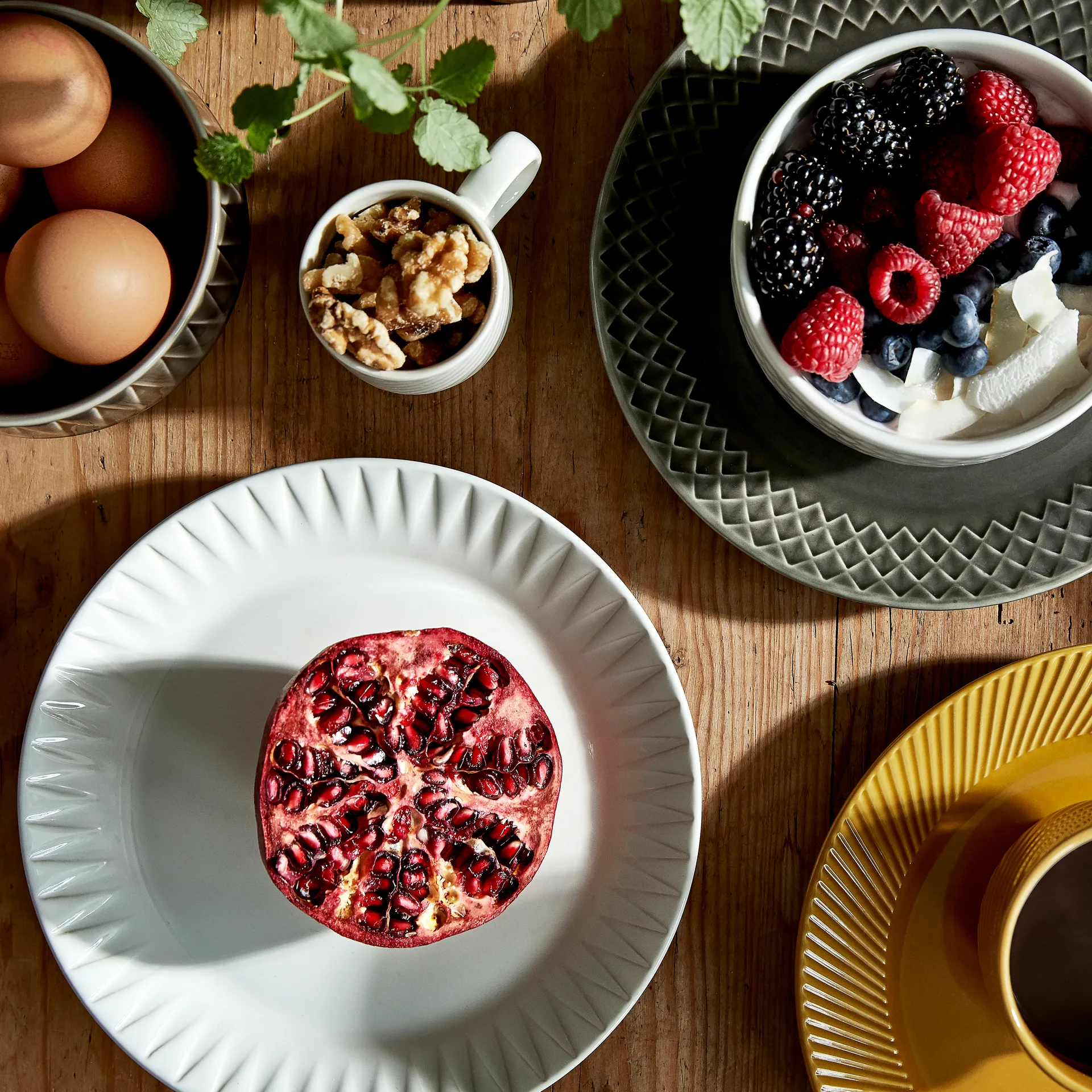 Coffee and More スモール プレート, White Sagaform | サガフォルム