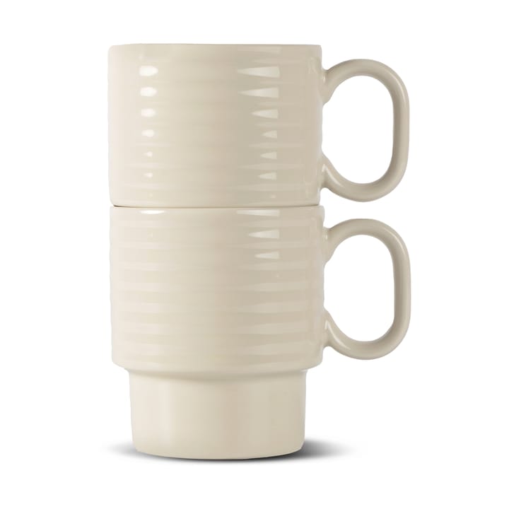 Coffee & More コーヒーマグ 2個セット - Beige - Sagaform | サガフォルム
