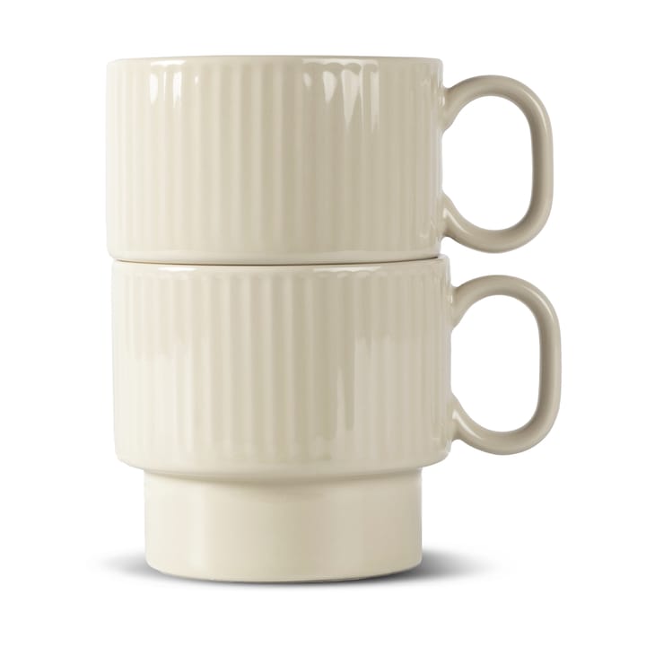 Coffee & More ティーマグ 2個セット - Beige - Sagaform | サガフォルム