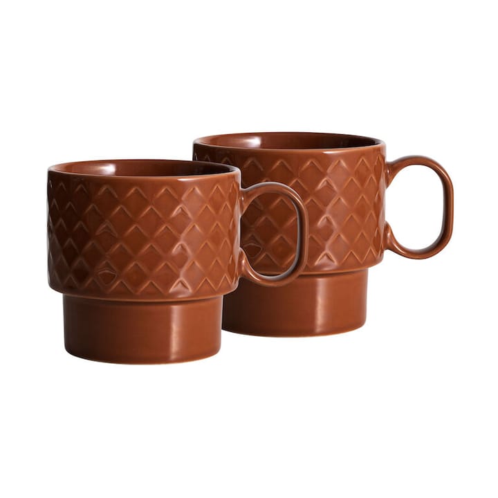 Coffee & More ティーマグ 2個セット - Terracotta - Sagaform | サガフォルム
