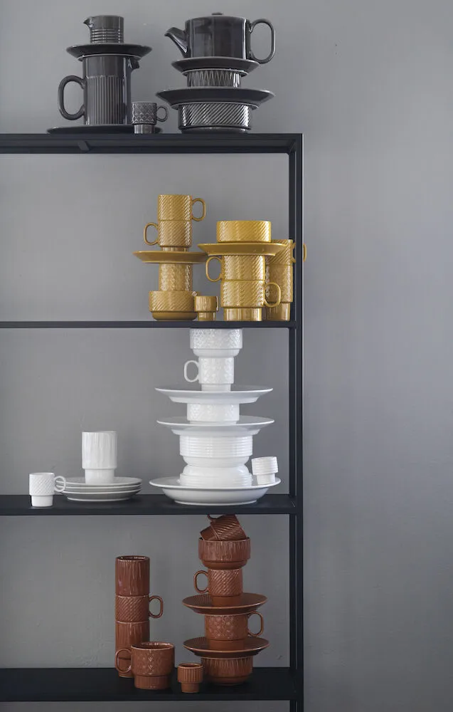 Coffee & More ティーマグ 2個セット, Yellow Sagaform | サガフォルム