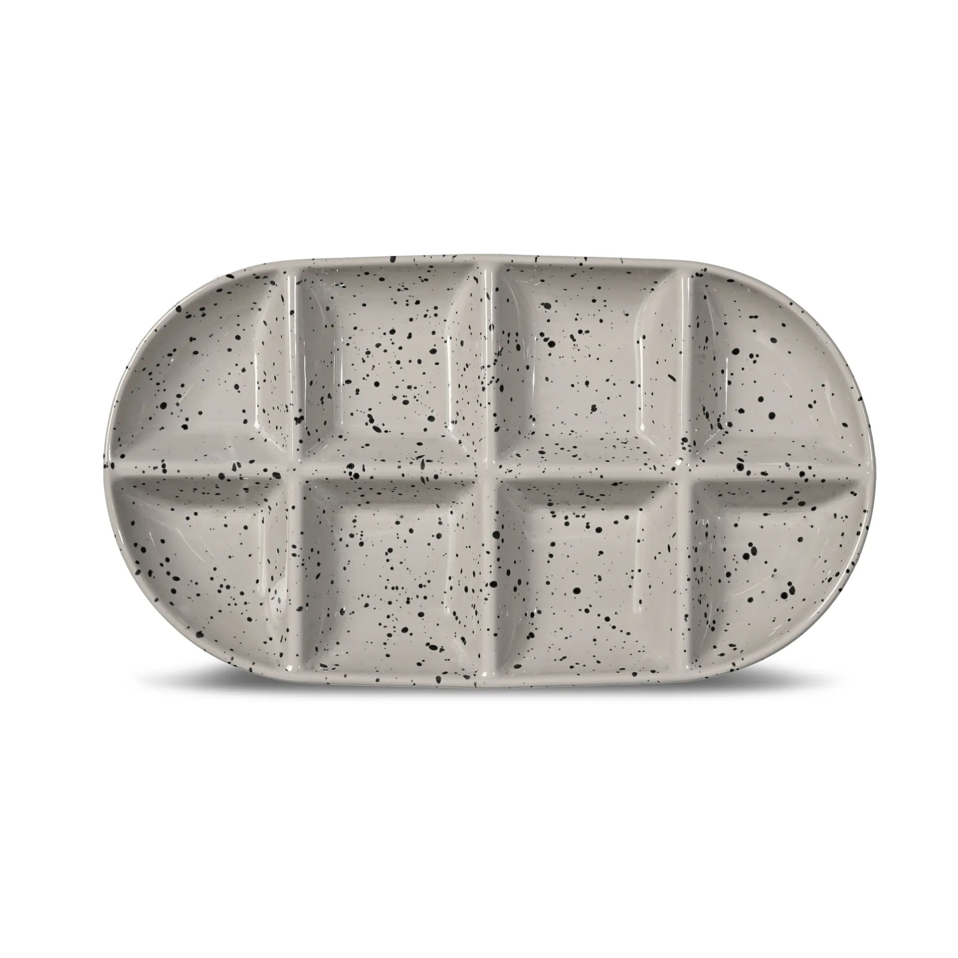 Ditte サービングプレート L 20x36 cm, Gray-black Sagaform | サガフォルム