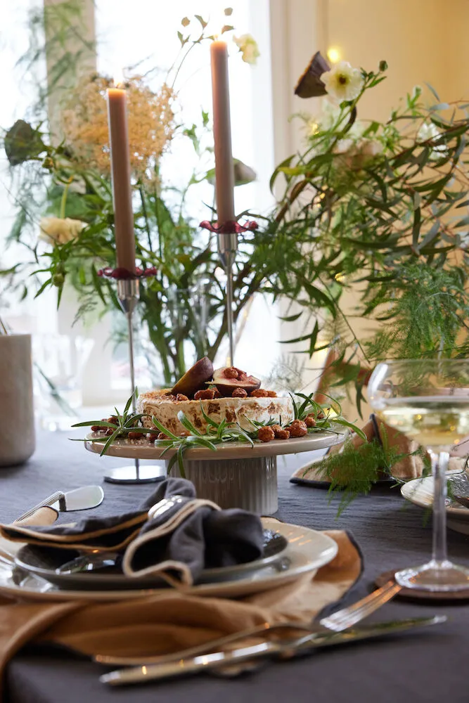 Edith テーブルクロス 150x280 cm, Gray Sagaform | サガフォルム