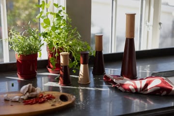 Edith キッチンタオル 50x70 cm 2枚 - Wine red - Sagaform | サガフォルム