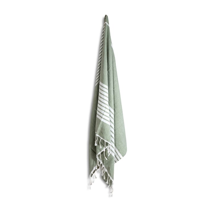 Ella Hamam タオル 90x170 cm, Green Sagaform | サガフォルム