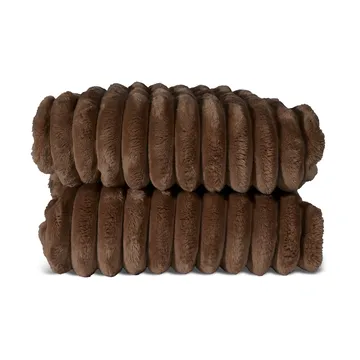 Esther フリーススロー - Dark brown - Sagaform | サガフォルム