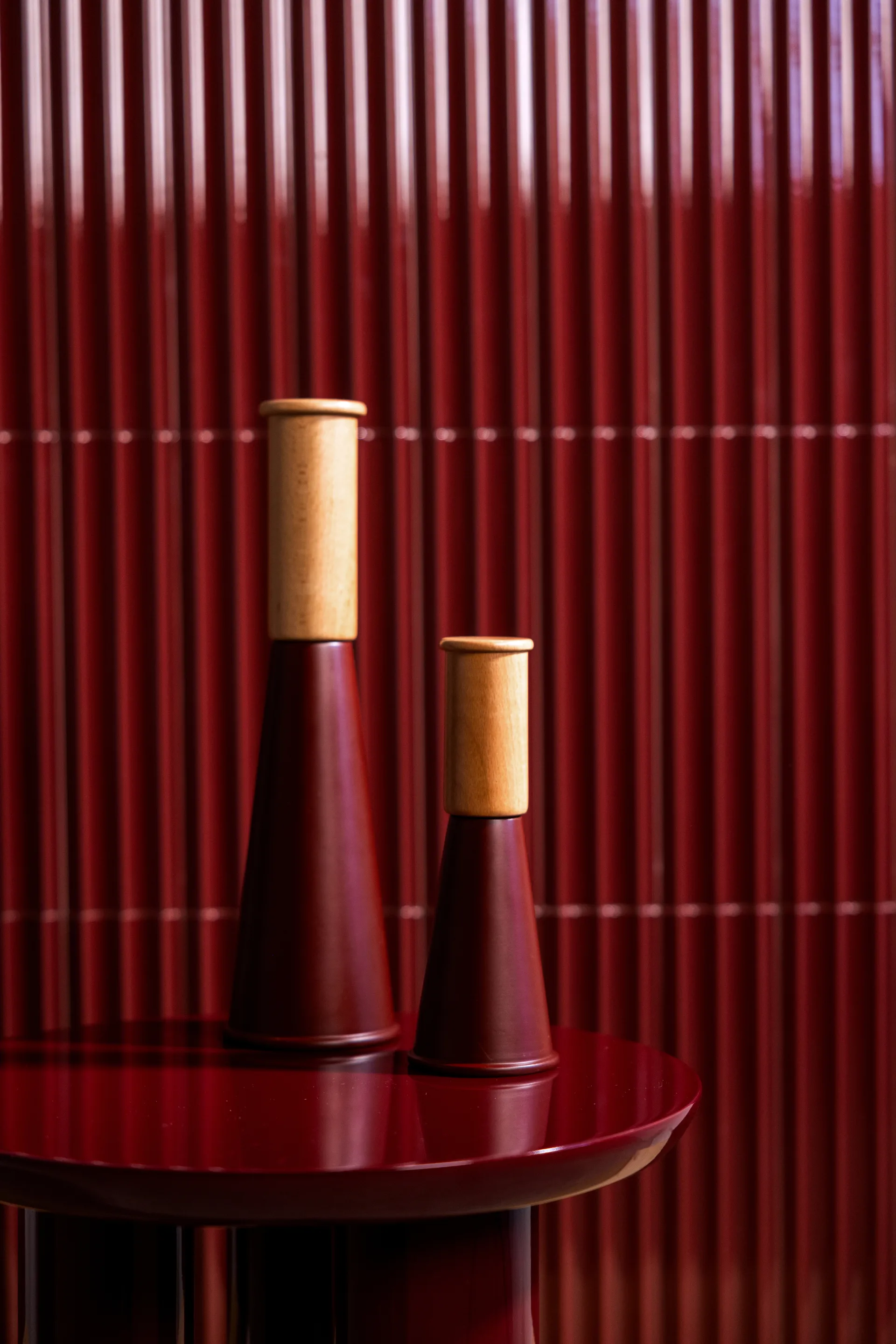 Gurken ソルト & ペッパーグラインダー M 20.5 cm, Red-brown Sagaform | サガフォルム