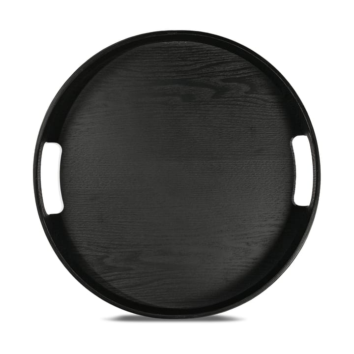 Hanna ラウンドトレイ Ø35 cm - Black - Sagaform | サガフォルム