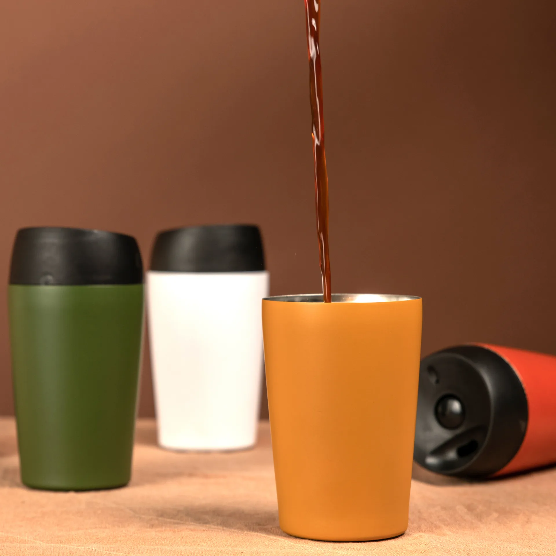 Loke car マグ 24 cl, green Sagaform | サガフォルム