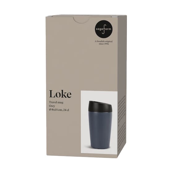 Loke car マグ 24 cl, Grey Sagaform | サガフォルム