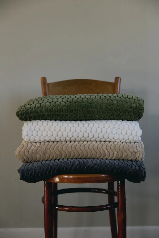 Maja フリーススロー, Green Sagaform | サガフォルム