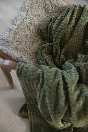 Maja フリーススロー - Green - Sagaform | サガフォルム