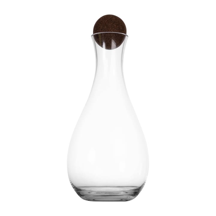 Nature ワインカラフェ & コルクストッパー 2 l - Clear-dark brown - Sagaform | サガフォルム