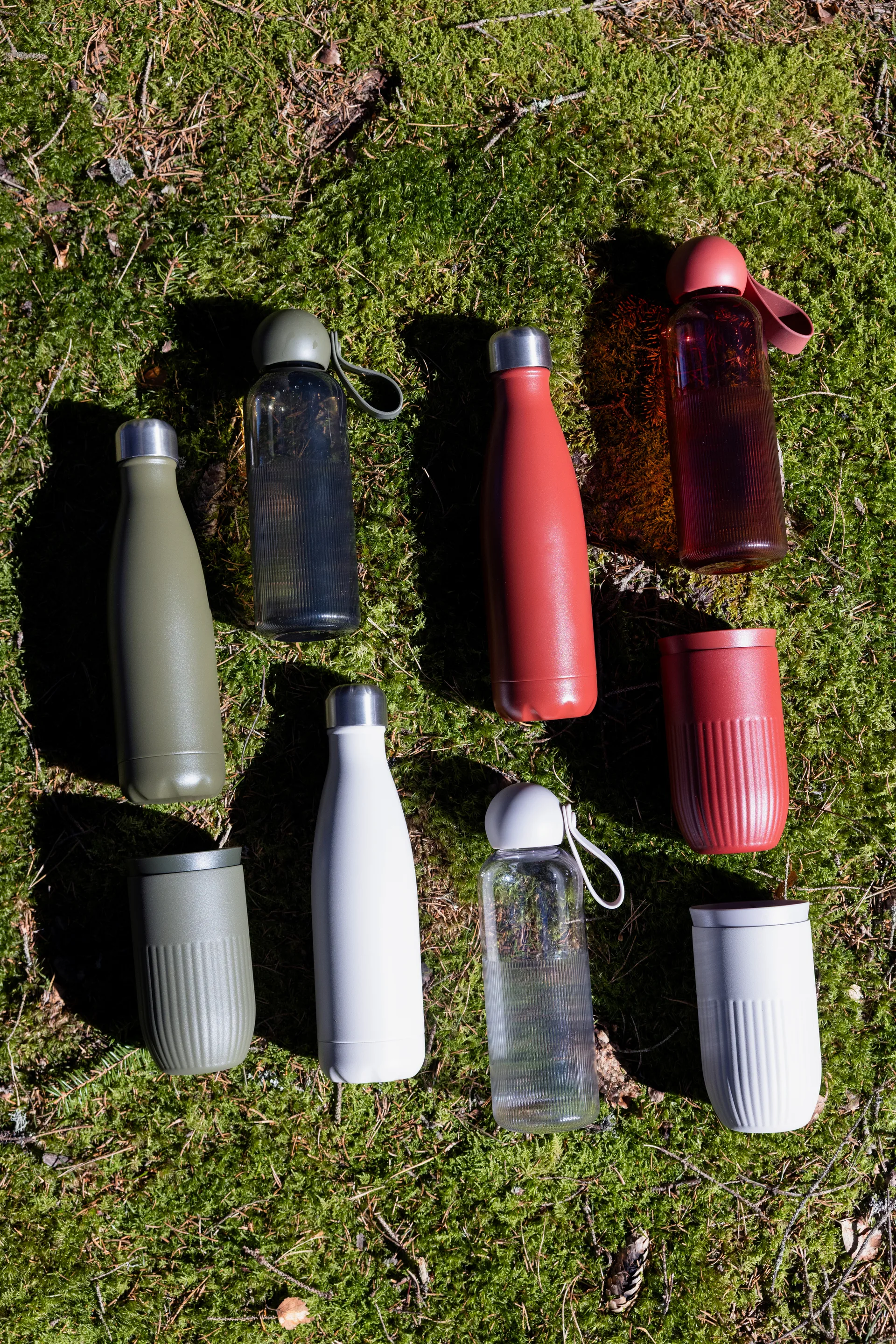 Nils スチールボトル 50 cl, Red Pantone Sagaform | サガフォルム