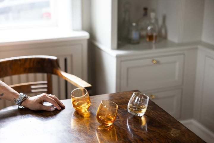 Sagaform ラウンドボトム タンブラー 30 cl 6-pack, Amber Sagaform | サガフォルム