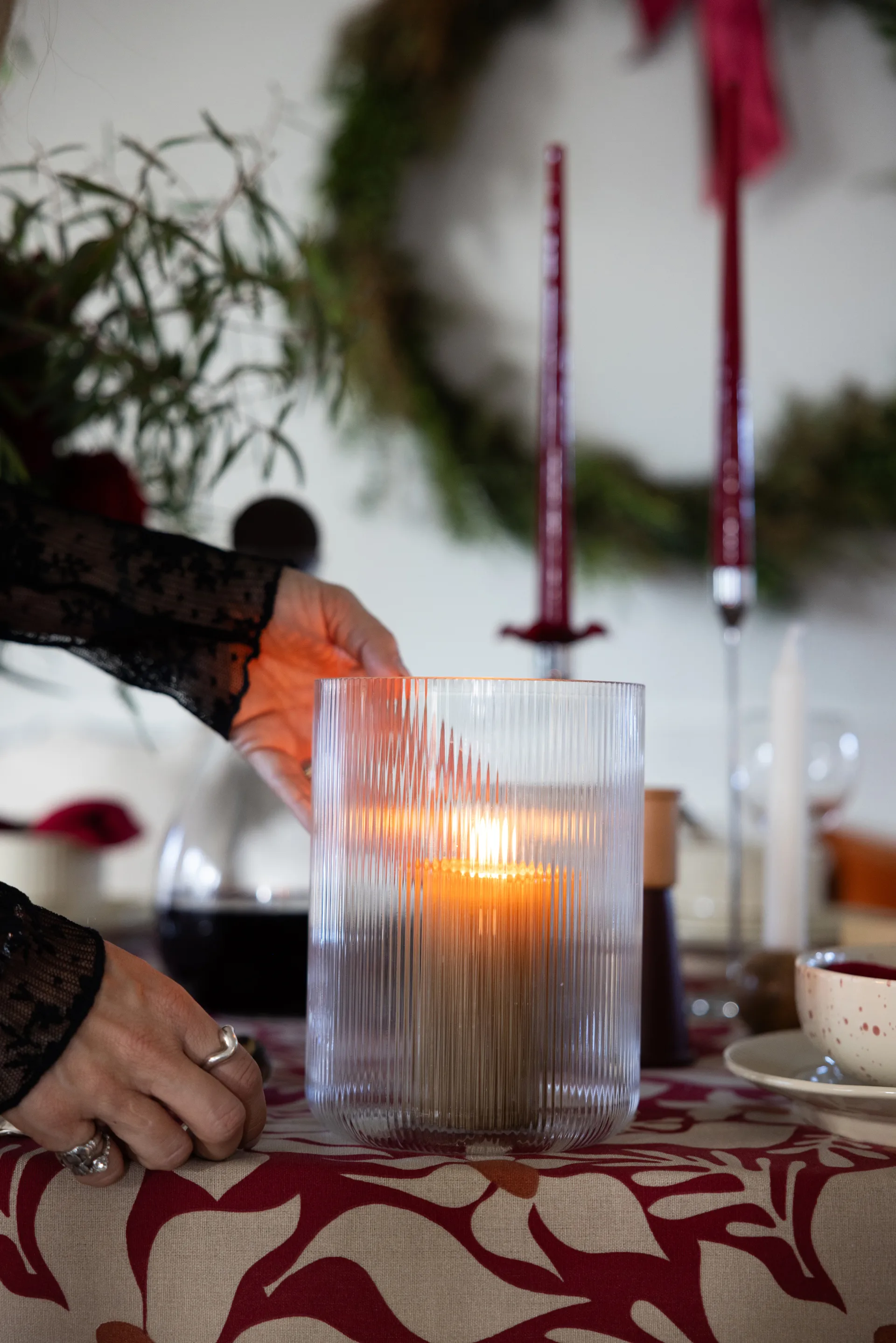 Sagaform Blanka 花瓶 /ワインクーラー Ø15x20 cm, Clear Sagaform | サガフォルム