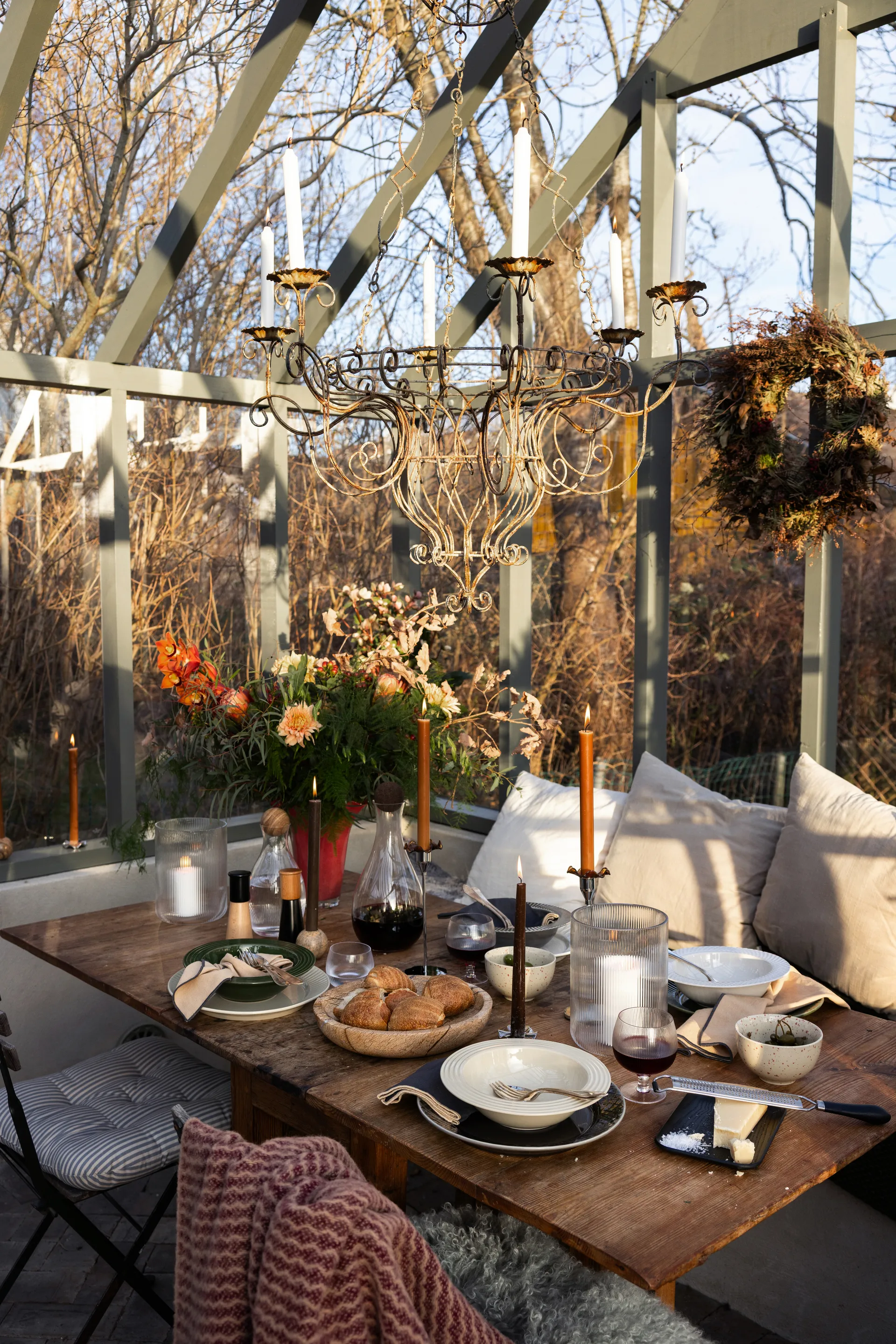 Stone ボウル L Ø28 cm, Brown forest marble Sagaform | サガフォルム