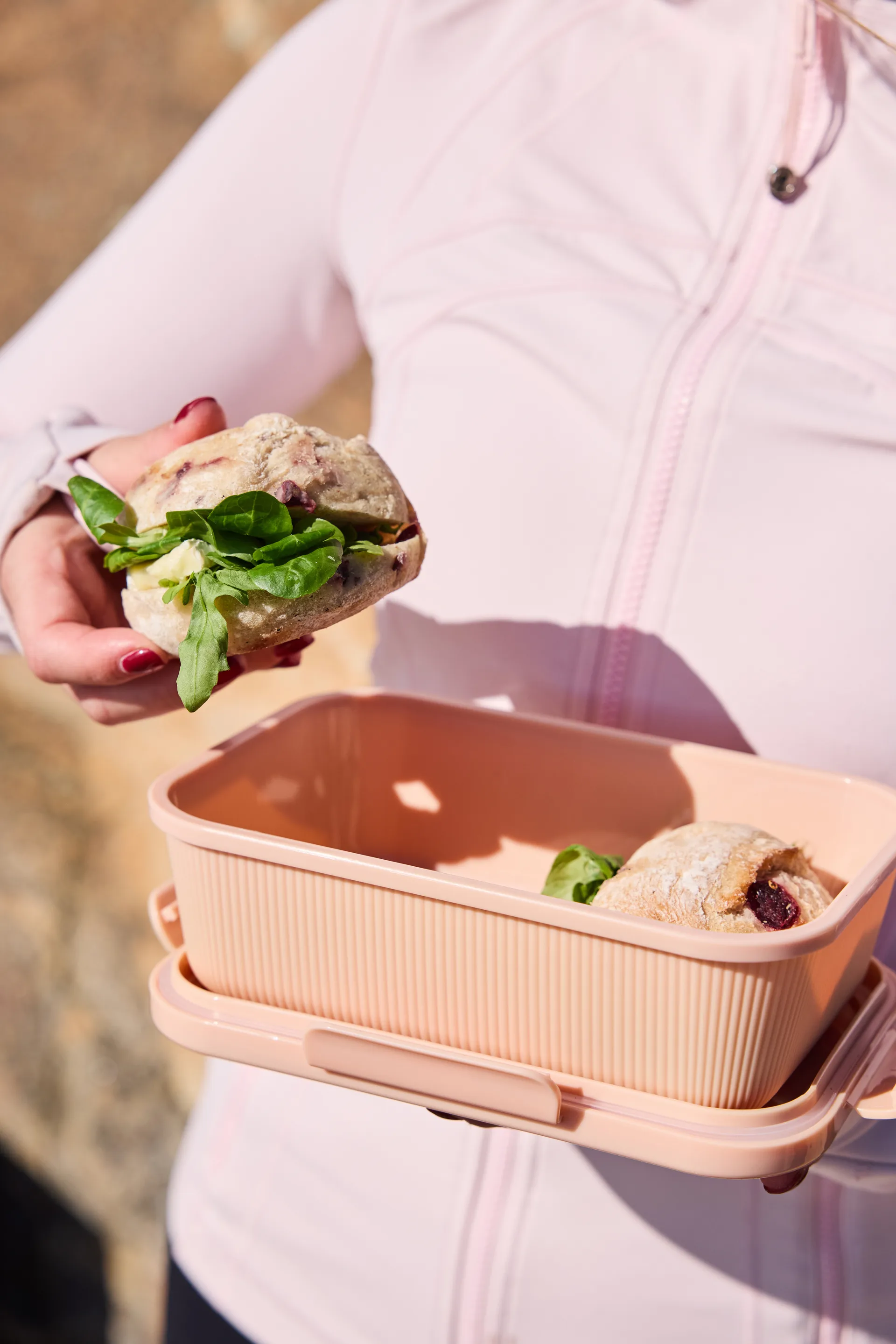 Tina ランチボックス 1.1 L, Pink Sagaform | サガフォルム