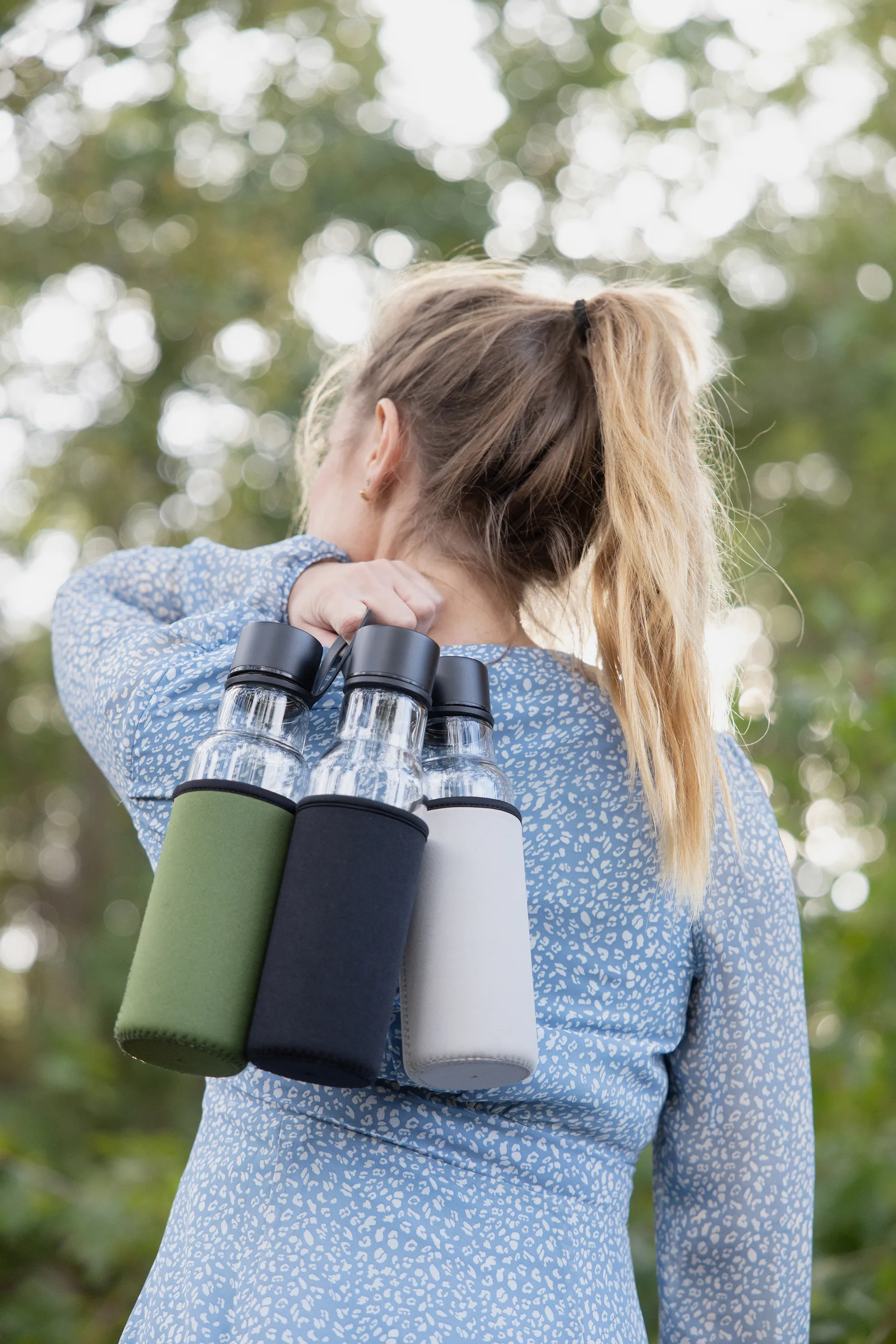 To Go グラス ボトル 60 cl, Black Sagaform | サガフォルム