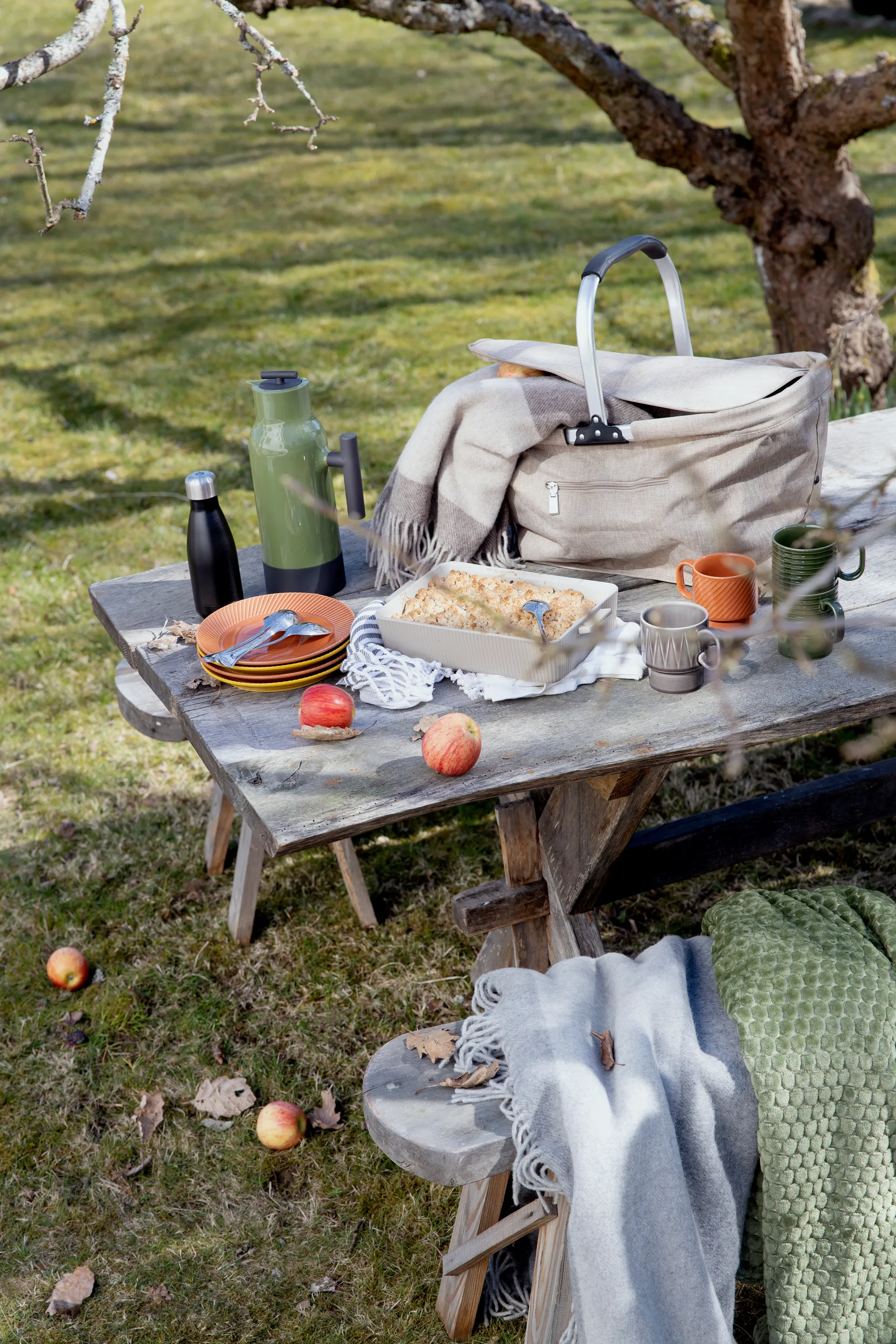 Ulle ウールスロー, Beige-brown Sagaform | サガフォルム