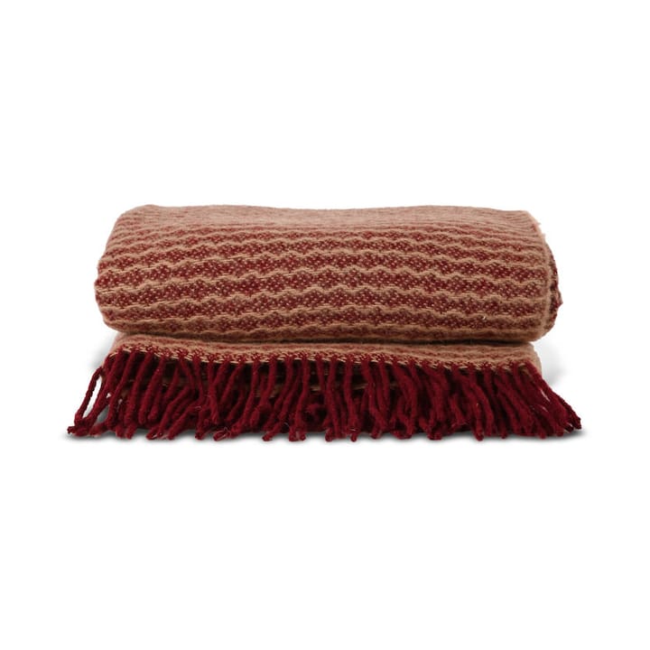 Ulli ブランケット 130x170 cm - Burgundy - Sagaform | サガフォルム