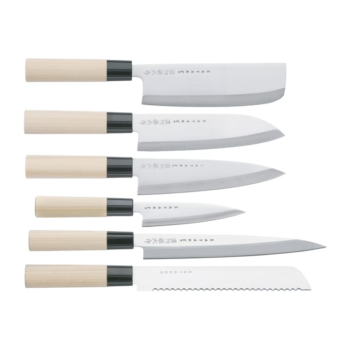 バルサボックス入りナイフセット35x38 cm - 6 pieces - Satake | セタケ